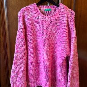 Women’s Pink Benetton Sweater